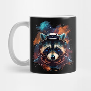 space raccoon Mug